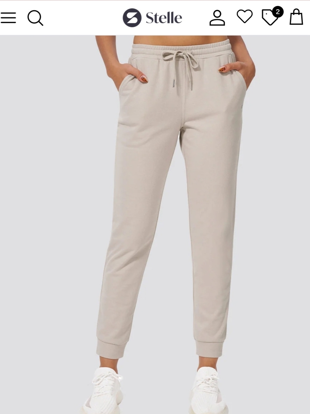 Stelle Drawstring Track Joggers